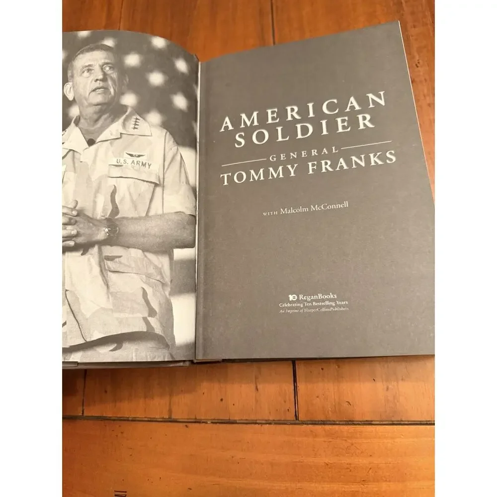 Gen Tommy Franks Signed Association Copy to Reuters Pentagon Reporter Jim Wolf